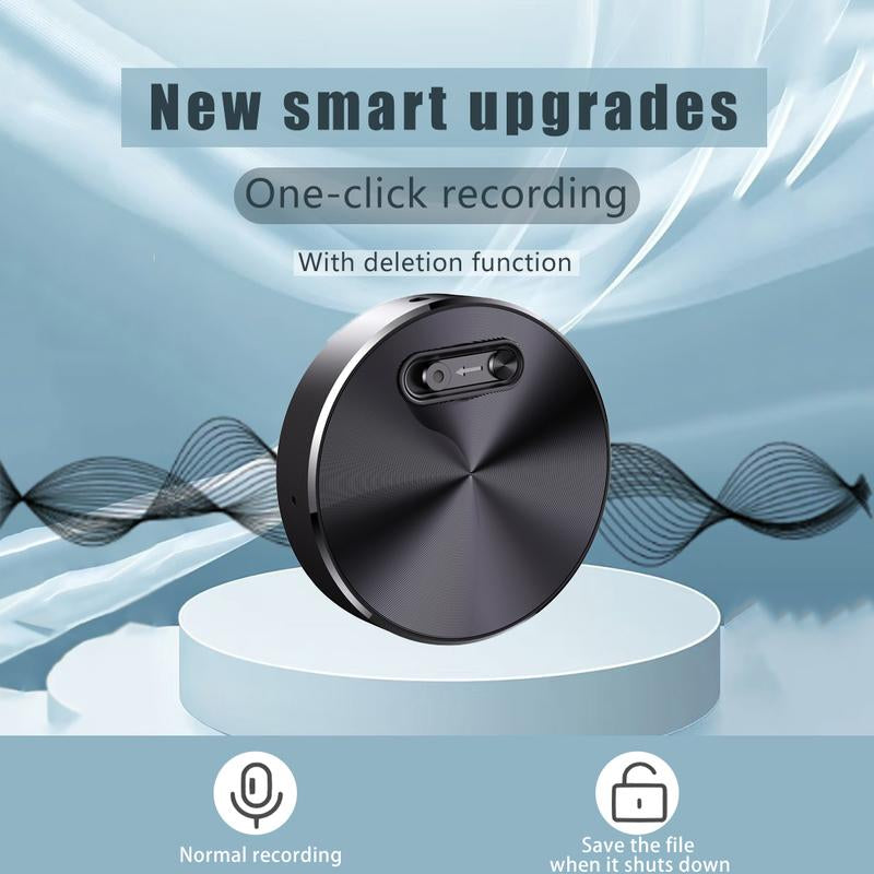 Smart Voice Recorder – One-Touch Recording, HD Noise Reduction,Long Battery, Large Storage, Support Voice to Text