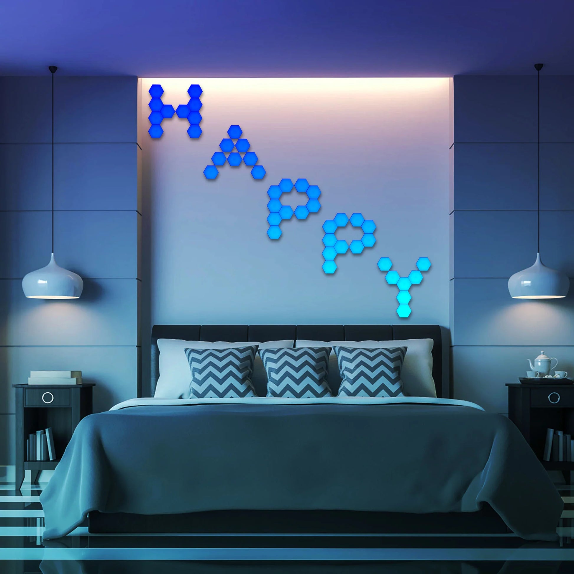 Transform Your Space with Touch Sensitive Modular Wall Lights - Customize Your Ambiance!