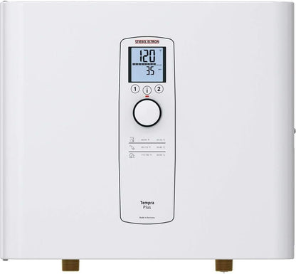 Tankless Water Heater – Tempra 20 plus – Electric, on Demand Hot Water, Eco, White
