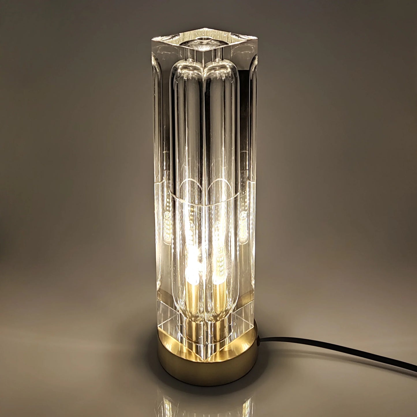 Illuminate Your Space with the Elegant Crystal Bedside Table Lamp
