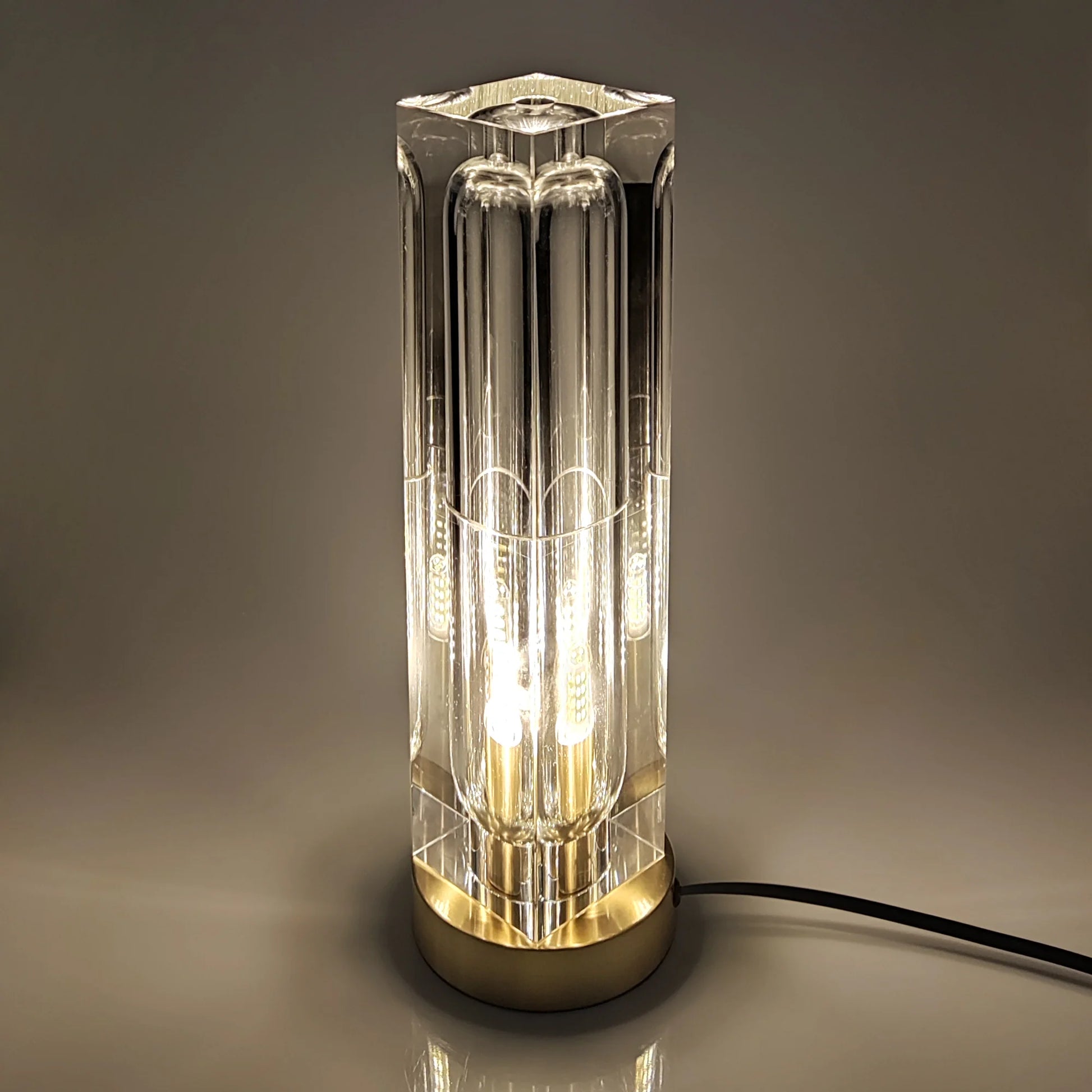 Illuminate Your Space with the Elegant Crystal Bedside Table Lamp