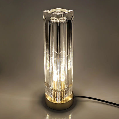 Illuminate Your Space with the Elegant Crystal Bedside Table Lamp