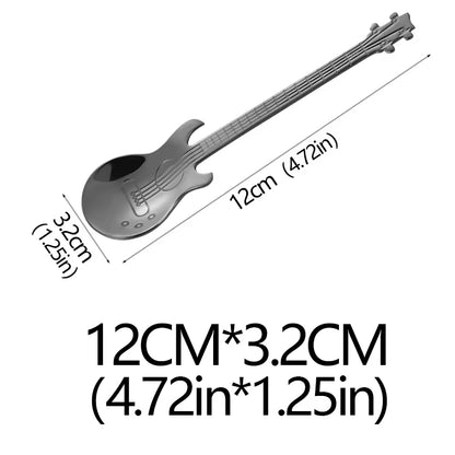 Stainless Steel Colorful Teaspoon and Coffee Spoon Set for Stylish Tableware and Kitchen Use