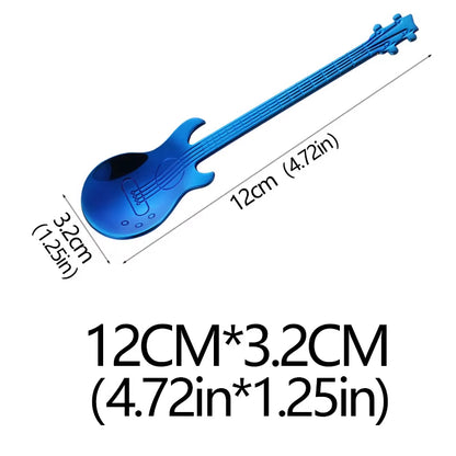 Stainless Steel Colorful Teaspoon and Coffee Spoon Set for Stylish Tableware and Kitchen Use