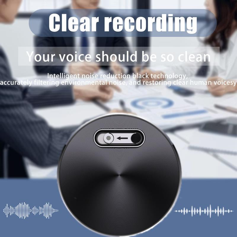 Smart Voice Recorder – One-Touch Recording, HD Noise Reduction，Long Battery, Large Storage, Support Voice to Text