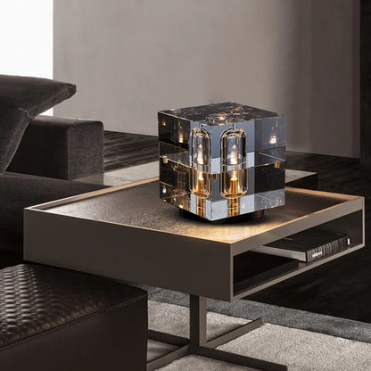 Illuminate Your Space with the Elegant Crystal Bedside Table Lamp