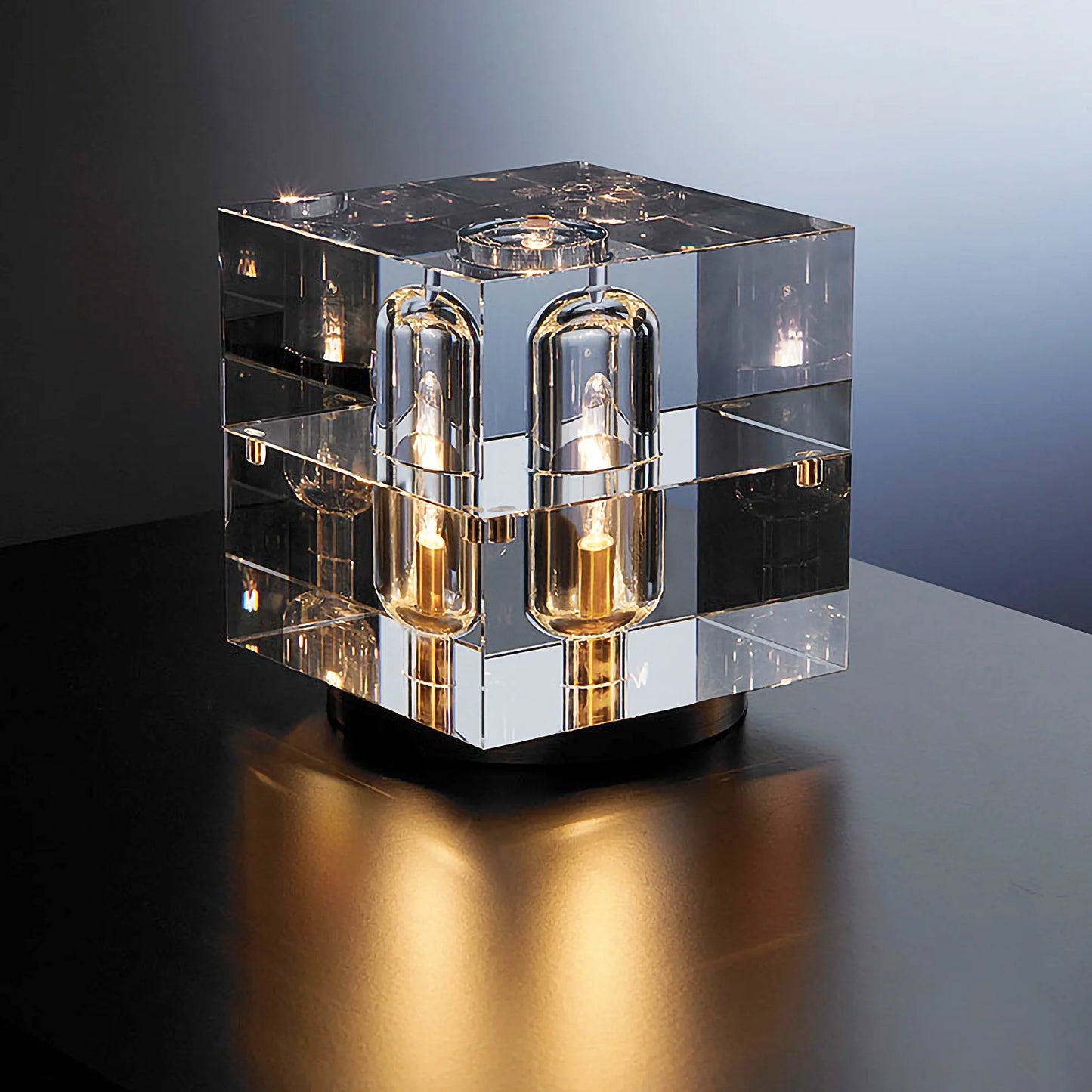 Illuminate Your Space with the Elegant Crystal Bedside Table Lamp