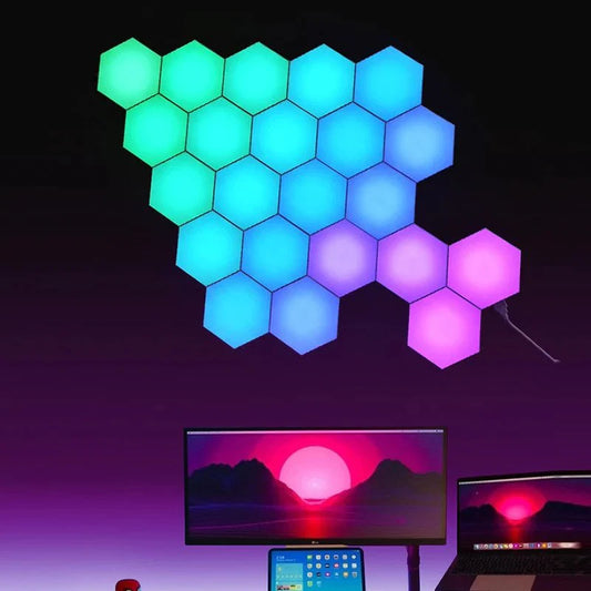 Transform Your Space with Touch Sensitive Modular Wall Lights - Customize Your Ambiance!