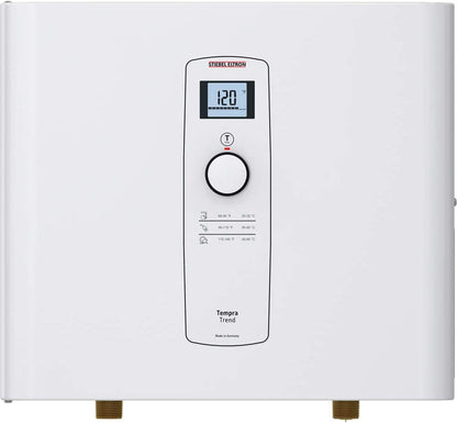 Tankless Water Heater – Tempra 20 plus – Electric, on Demand Hot Water, Eco, White